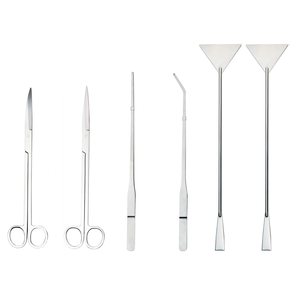 Planted Aquarium Care - 6Pcs Aquarium Tools Set Stainless Steel