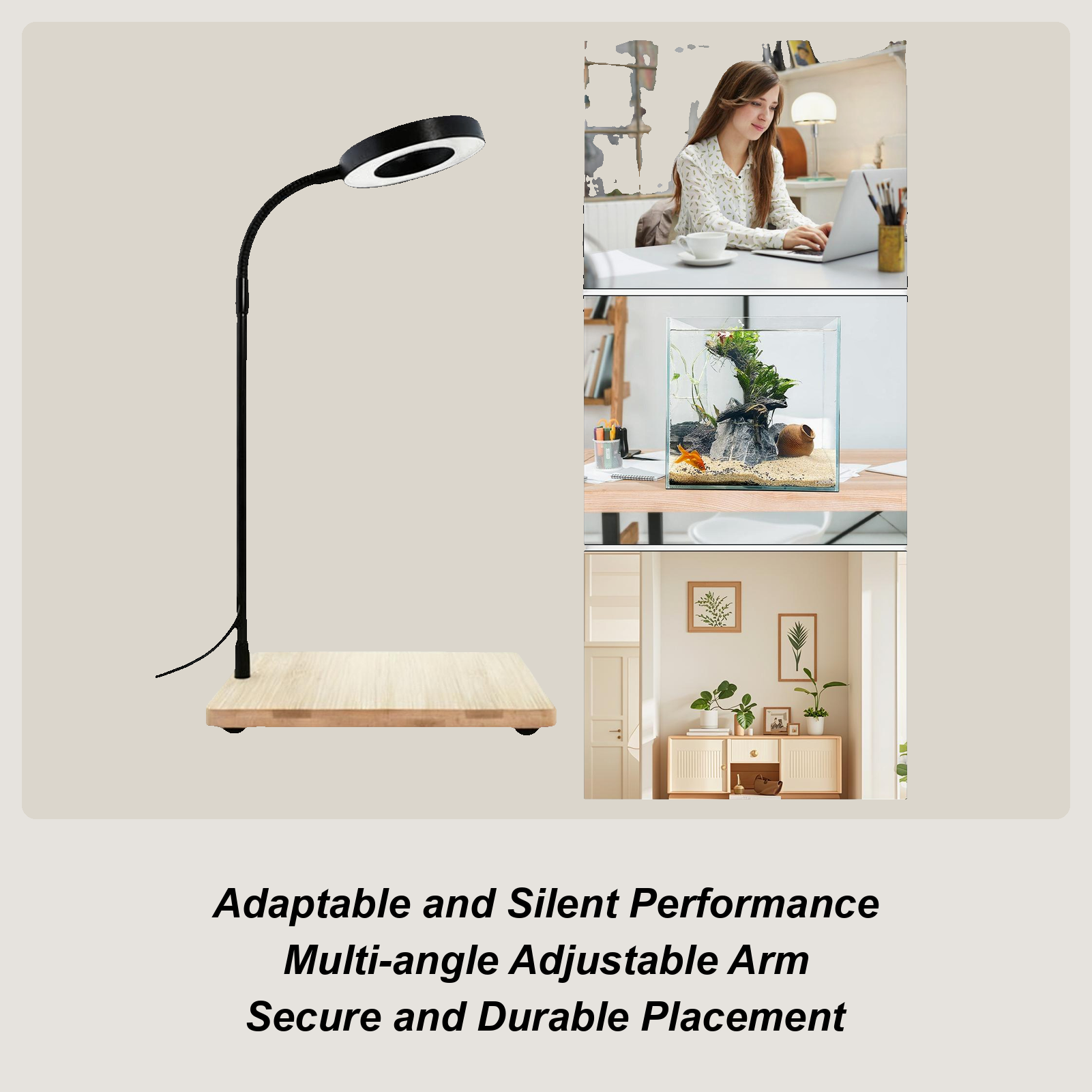 Aquarium Plant On Wood - Plant Lights For Indoor Growing With