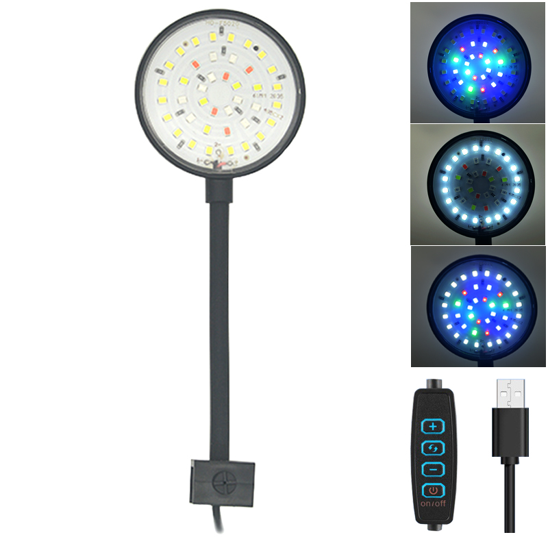 USB Aquarium LED Lamp Fish Tan - Led Planted Tank Light บทวิจารณ์และราคา