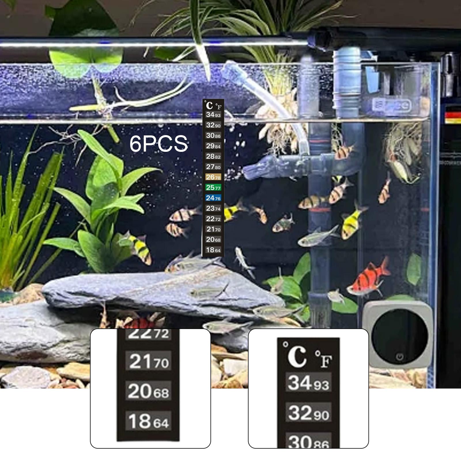 Sticky Aquarium Thermometer St - Planted Aquarium Water Temperature บทวิจารณ์และราคา