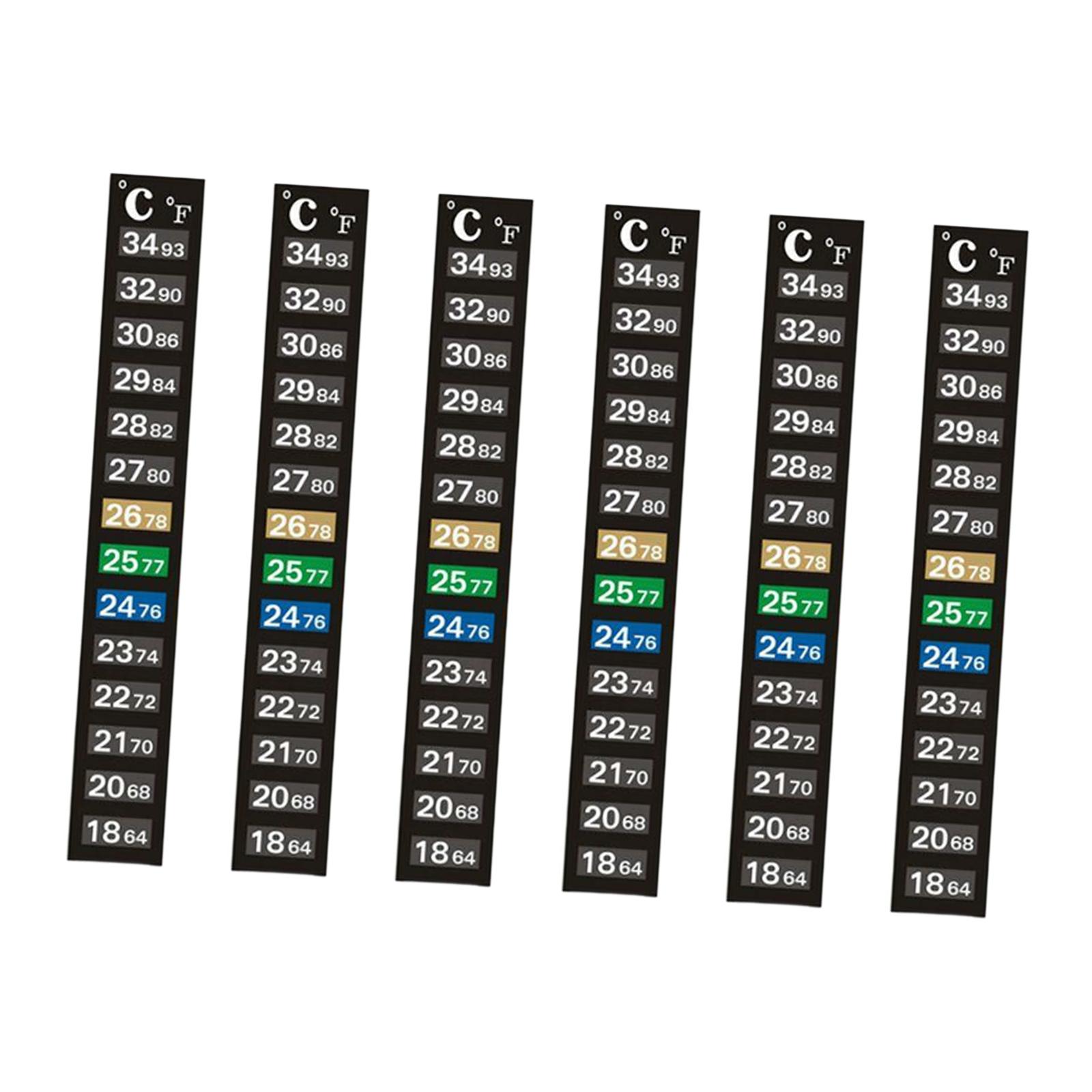 Sticky Aquarium Thermometer St - Planted Aquarium Water Temperature บทวิจารณ์และราคา