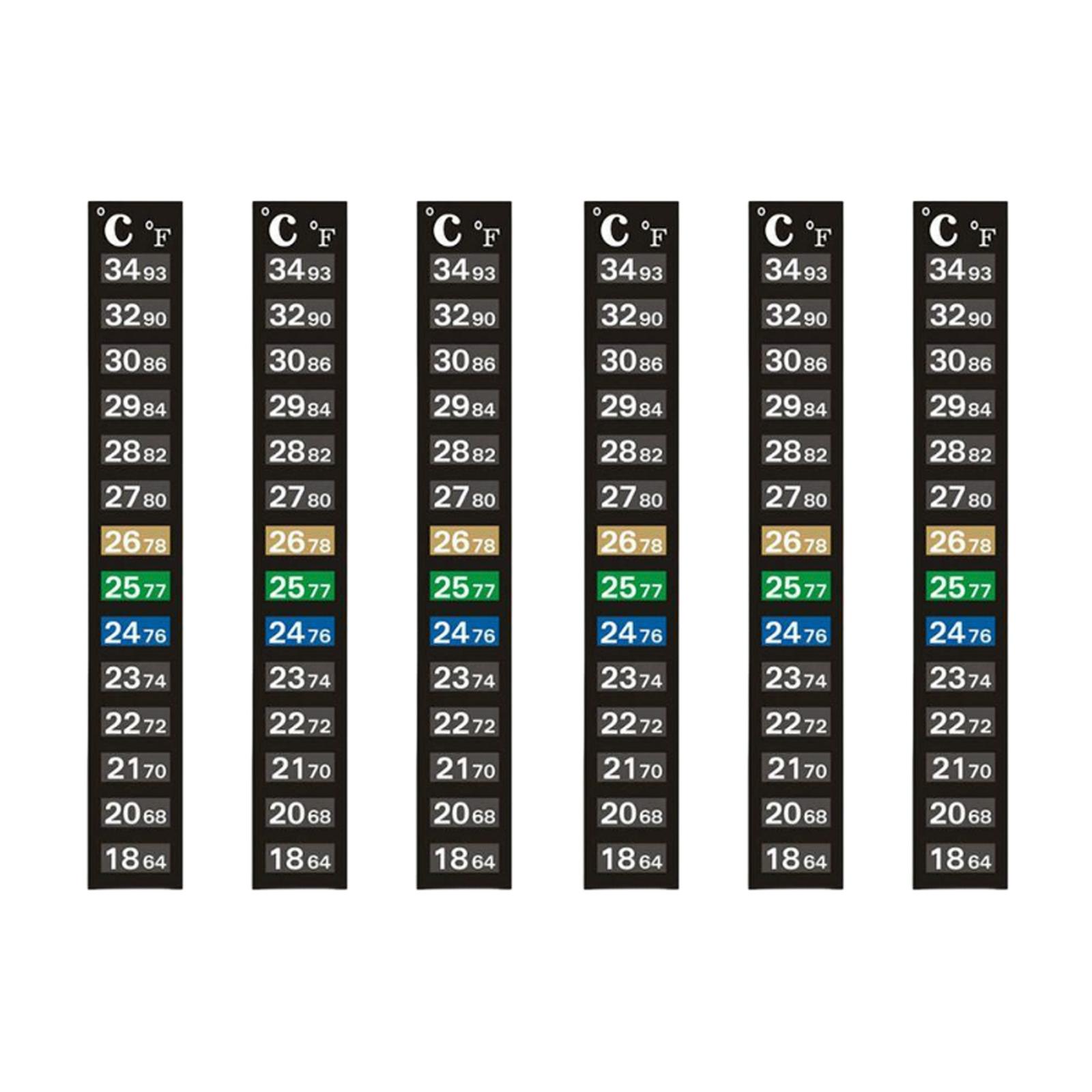 Sticky Aquarium Thermometer St - Planted Aquarium Water Temperature บทวิจารณ์และราคา