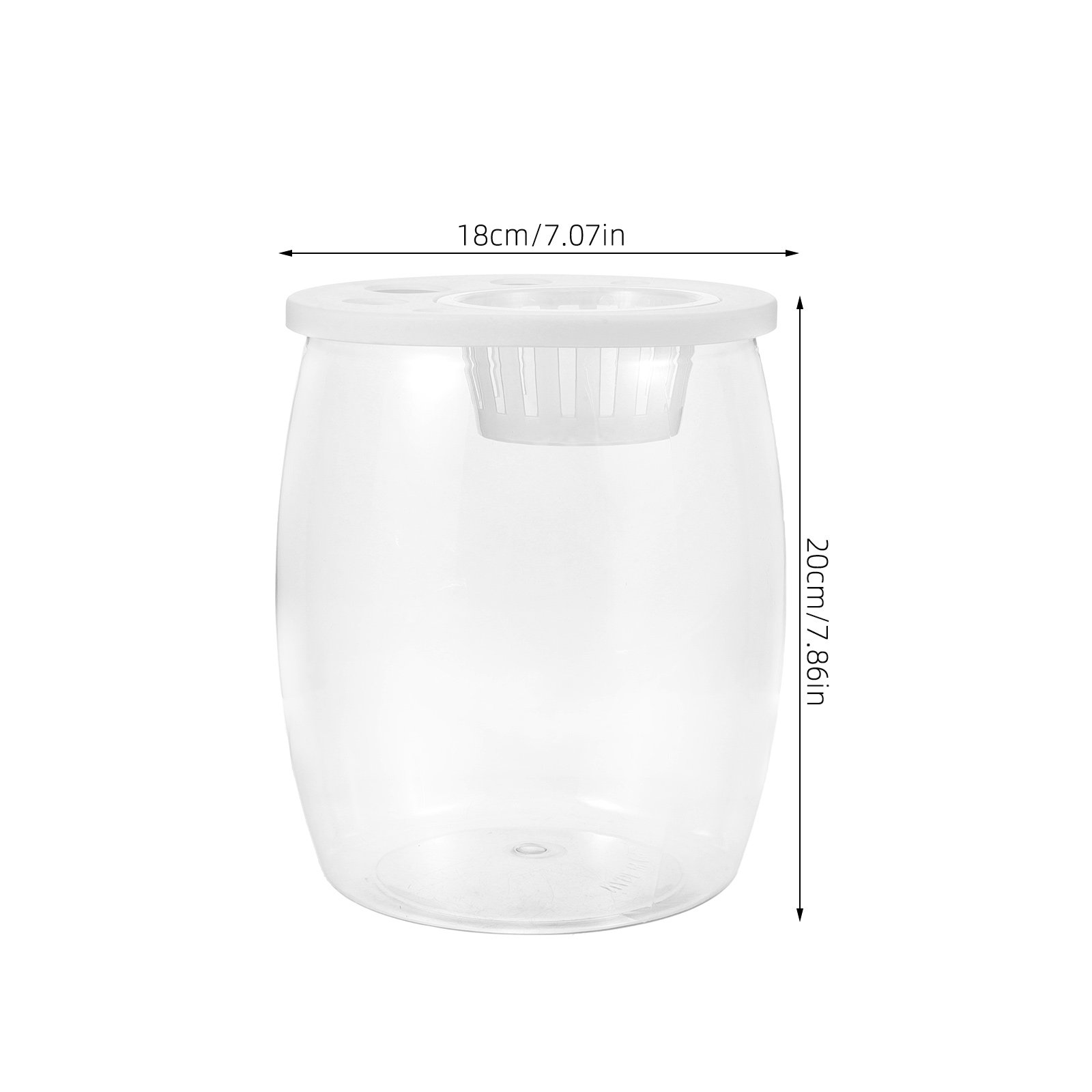 Small Transparent Hydroponic F - Aquarium Planted Tank Setup บทวิจารณ์และราคา
