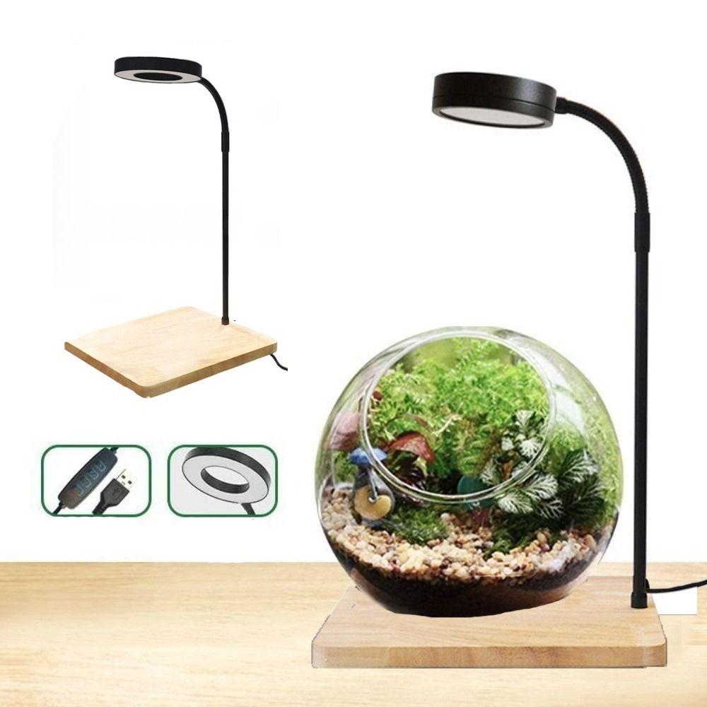 10W Fish Tank LED Lamp with Wo - Aquarium Plant On Wood บทวิจารณ์และราคา