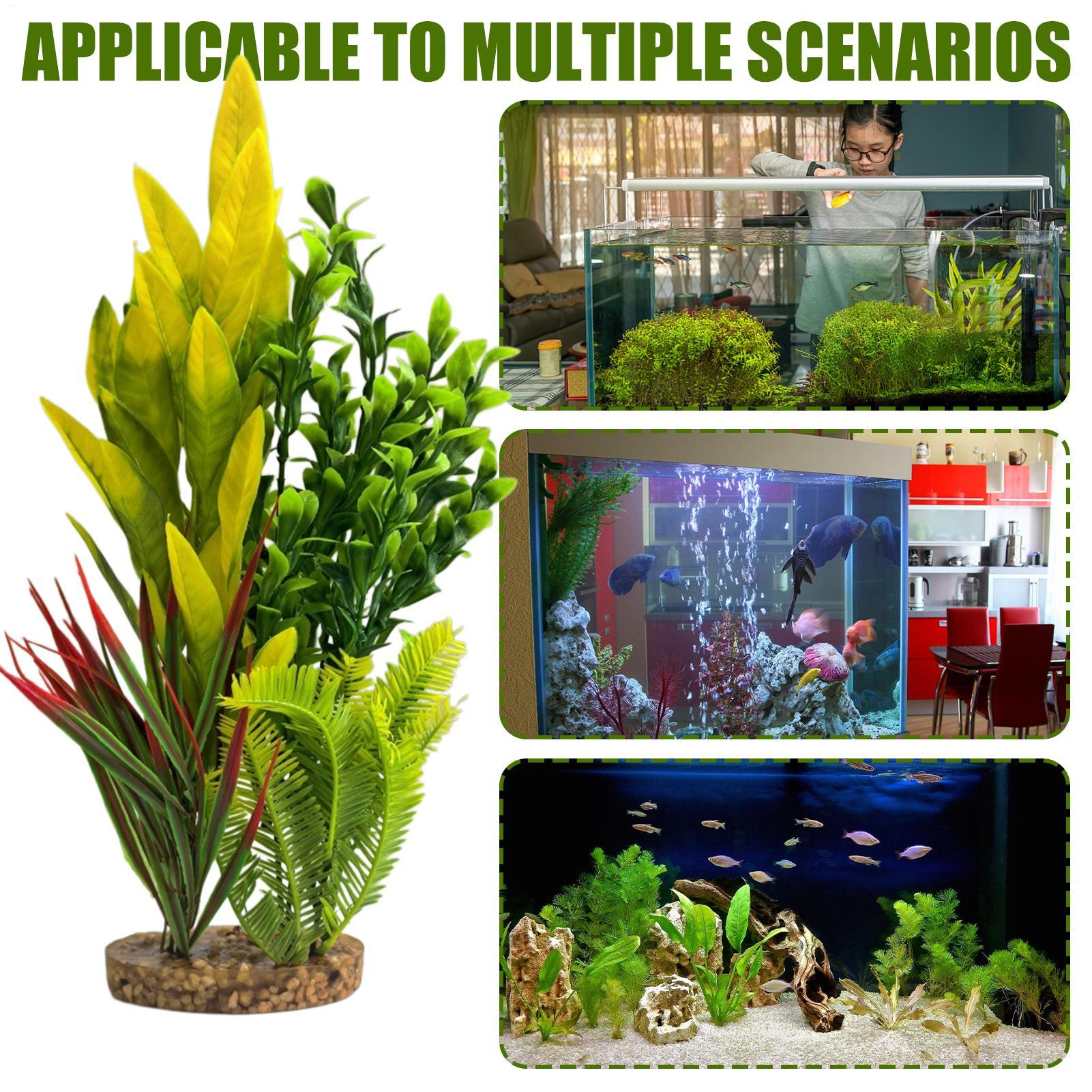 Artificial Aquarium Plants Fis - Planted Aquarium For Beginners บทวิจารณ์และราคา