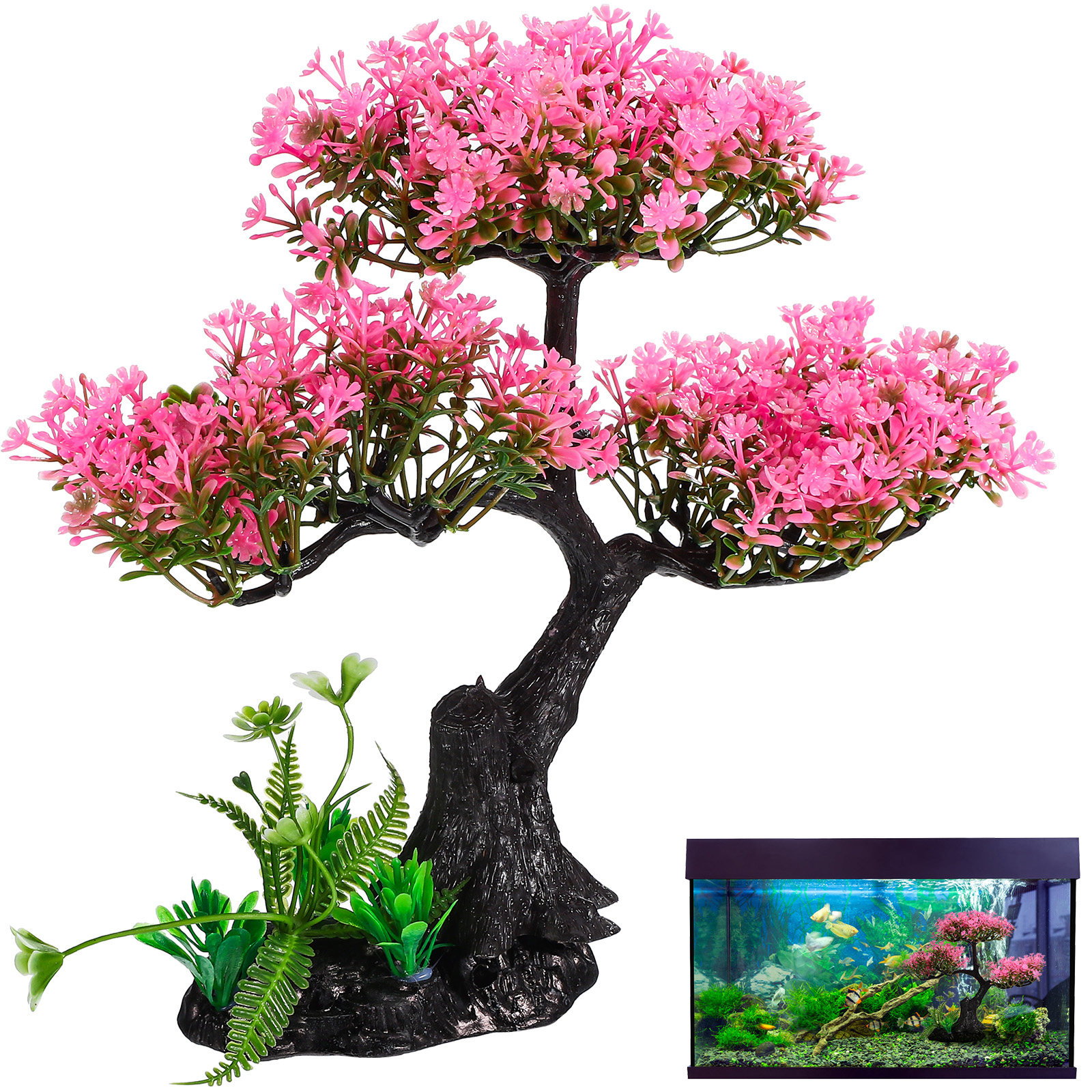 Artificial Plants Indoor Aquar - Aquarium Plants For Sale บทวิจารณ์และราคา