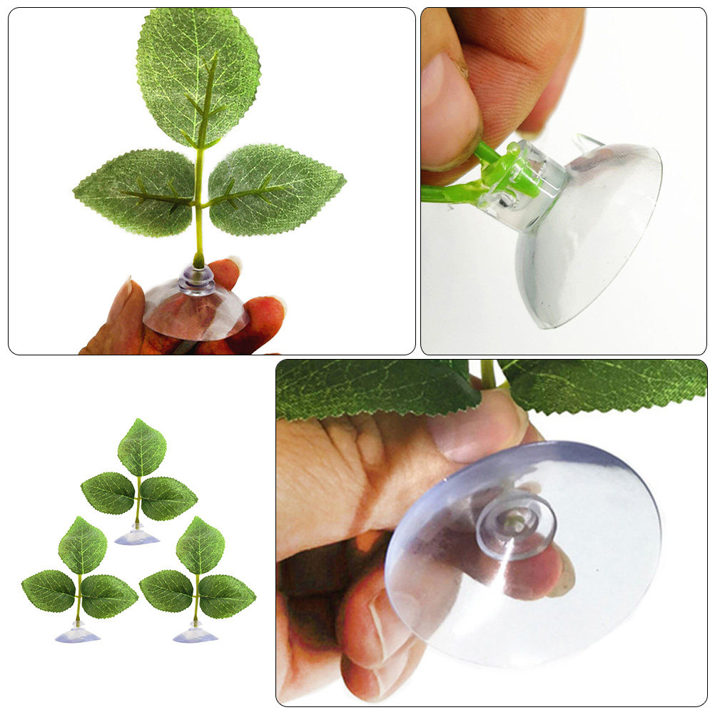3Pcs Artificial Aquatic Plants - Aquarium Planted Tank Setup บทวิจารณ์และราคา