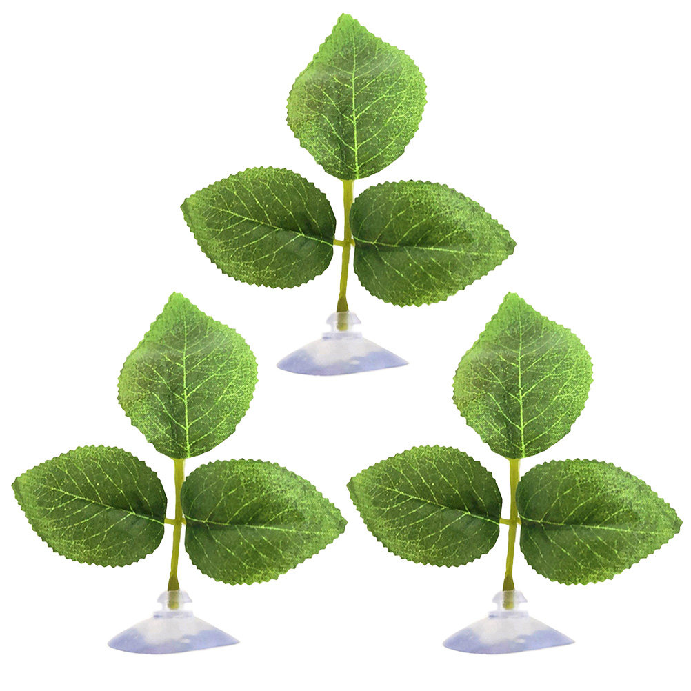 3Pcs Artificial Aquatic Plants - Aquarium Planted Tank Setup บทวิจารณ์และราคา