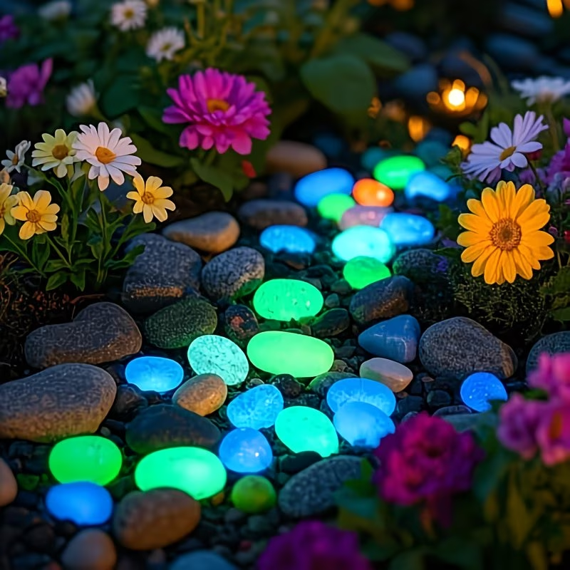 300PCS Luminous Pebble Set,0.9 - Planted Aquarium Equipment บทวิจารณ์และราคา