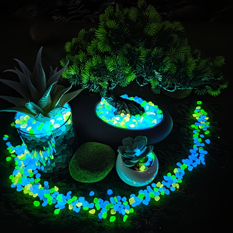 300PCS Luminous Pebble Set,0.9 - Planted Aquarium Equipment บทวิจารณ์และราคา