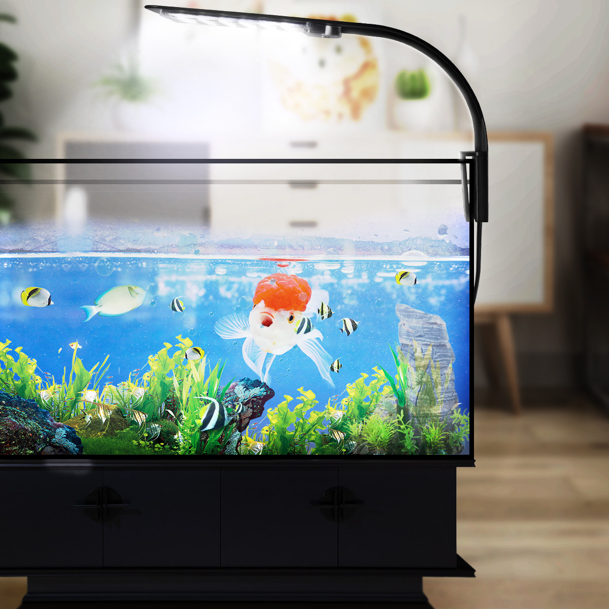 Ultra Thin LED Aquarium Light  - Planted Aquarium Water Temperature บทวิจารณ์และราคา