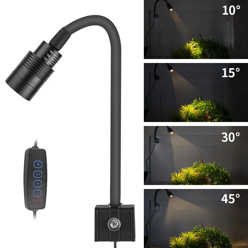 Super Slim LED Aquarium Light  - Led Planted Tank Light บทวิจารณ์และราคา