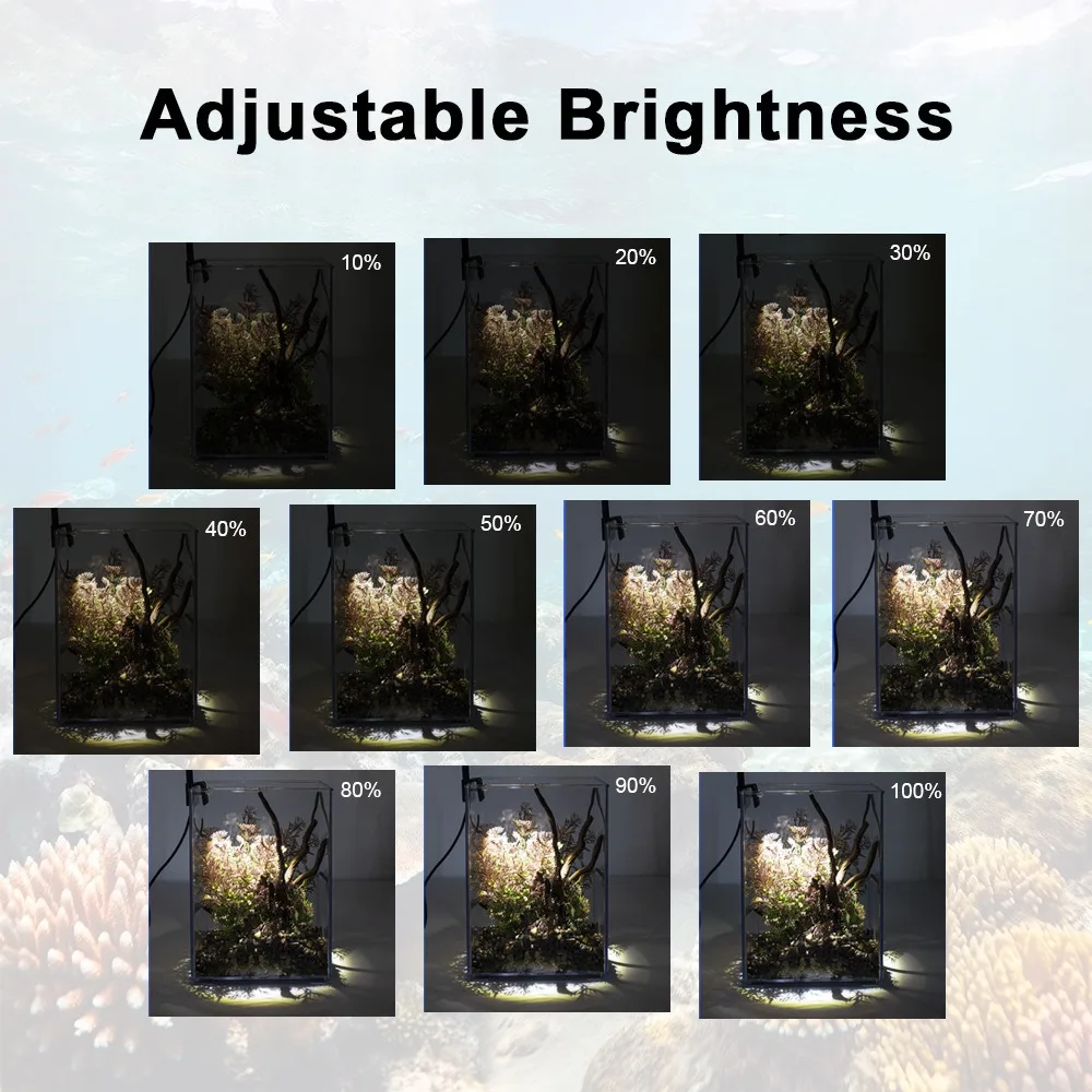 Super Slim LED Aquarium Light  - Led Planted Tank Light บทวิจารณ์และราคา