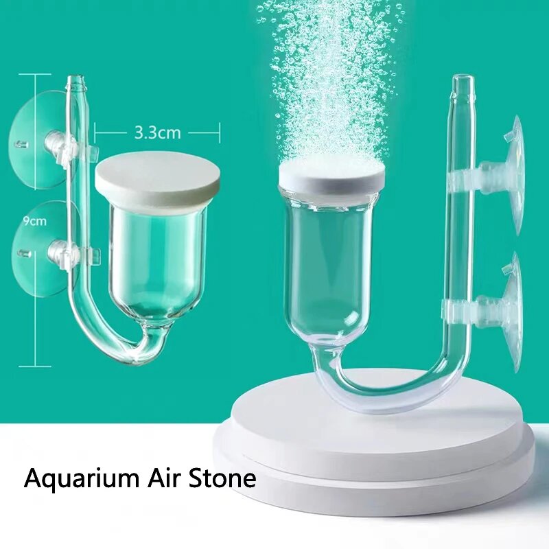 1Set Glass Air Pump Sand Stone - Aquarium Lily Pipe บทวิจารณ์และราคา