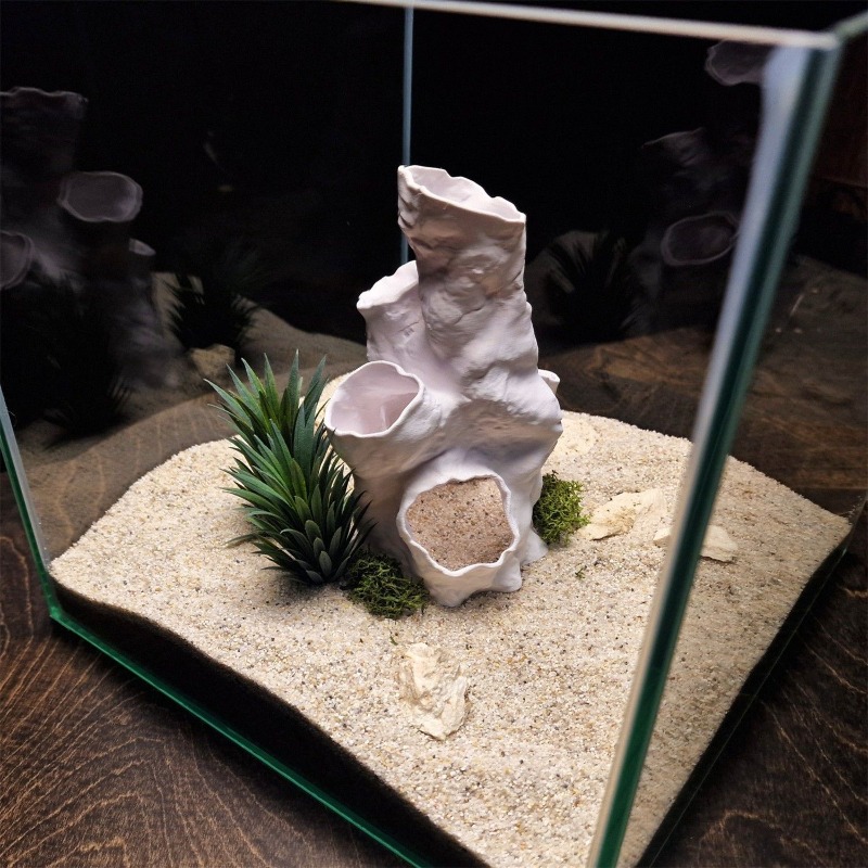 Hot Sale 3D Printed Coral Tunn - Aquarium Plants For Sale บทวิจารณ์และราคา