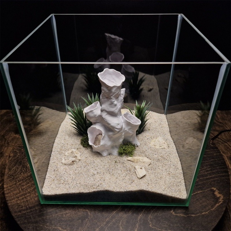 Hot Sale 3D Printed Coral Tunn - Aquarium Plants For Sale บทวิจารณ์และราคา