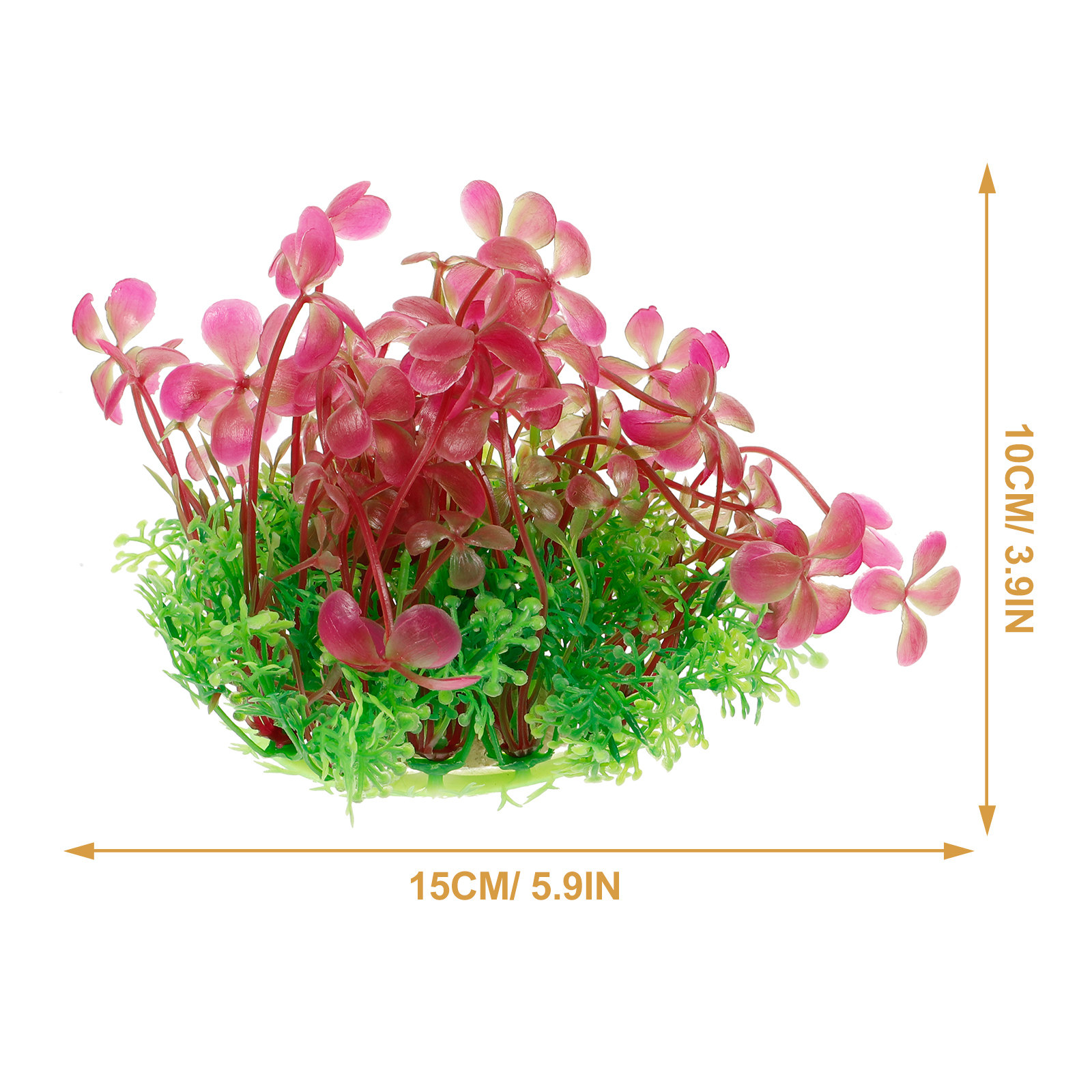 4 Leaf Clover Aquarium Decorat - Aquarium Planted Tank Setup บทวิจารณ์และราคา