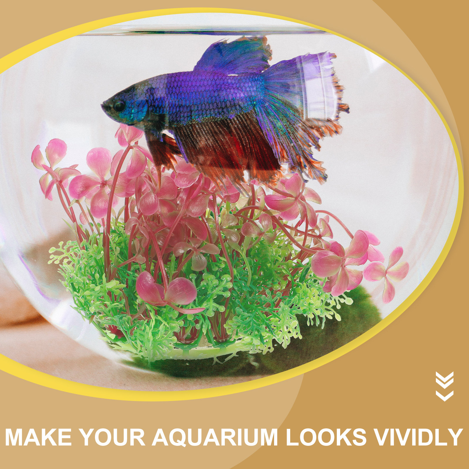 4 Leaf Clover Aquarium Decorat - Aquarium Planted Tank Setup บทวิจารณ์และราคา