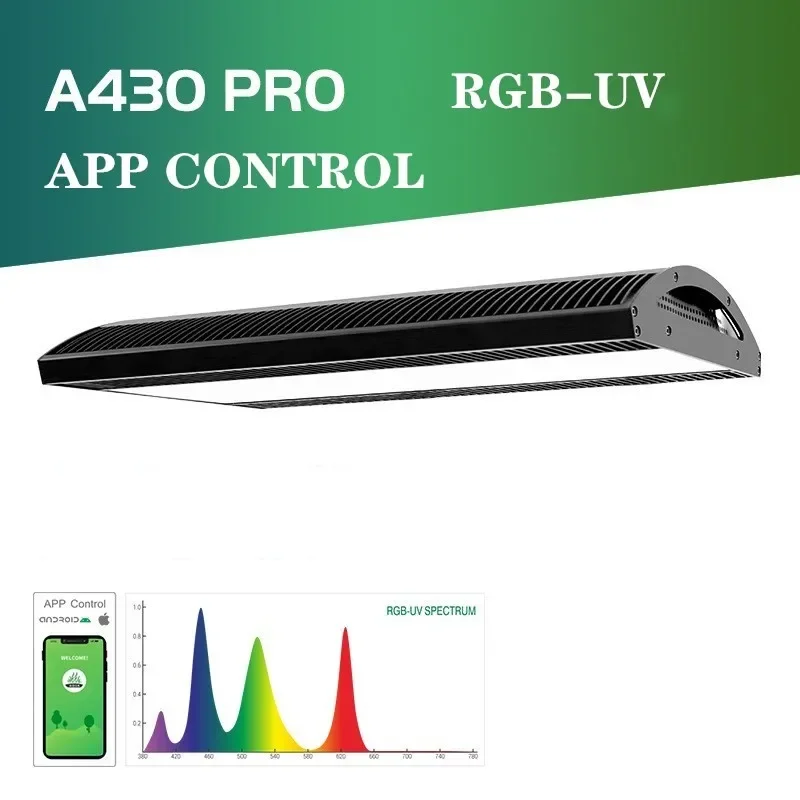 120W WEEK AQUA A430 Pro Aquari - Led Planted Tank Light บทวิจารณ์และราคา