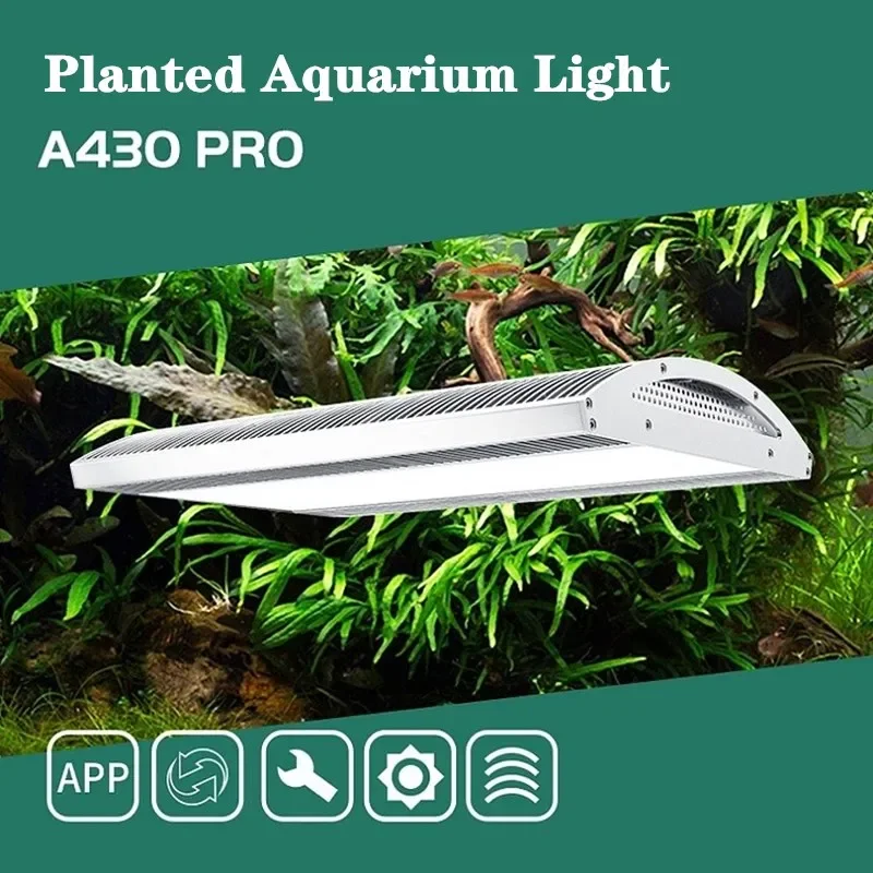 120W WEEK AQUA A430 Pro Aquari - Led Planted Tank Light บทวิจารณ์และราคา