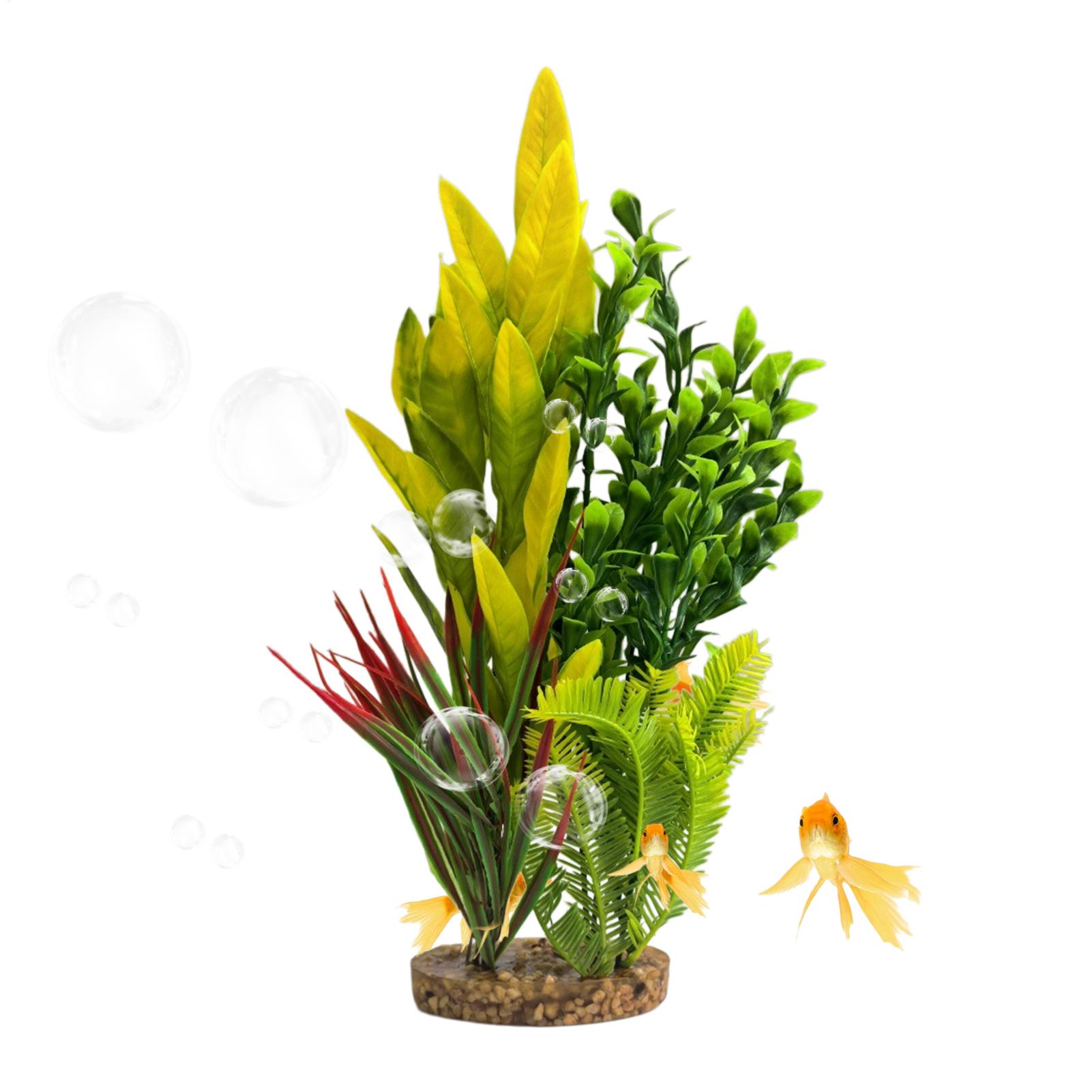 Fake Plants For Aquarium Fish  - Planted Aquarium For Beginners บทวิจารณ์และราคา