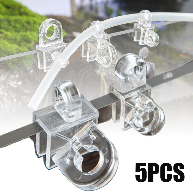 5PCS Aquarium Fixing Clip Fish - Aquarium Lily Pipe บทวิจารณ์และราคา
