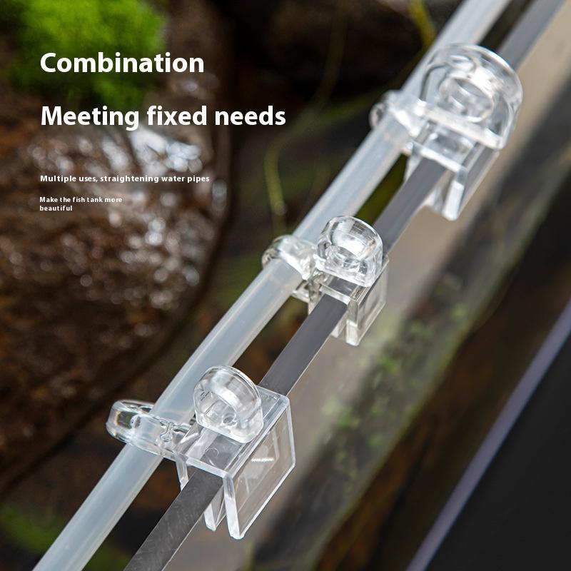 5PCS Aquarium Fixing Clip Fish - Aquarium Lily Pipe บทวิจารณ์และราคา