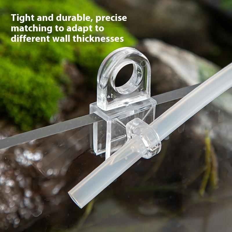 5PCS Aquarium Fixing Clip Fish - Aquarium Lily Pipe บทวิจารณ์และราคา