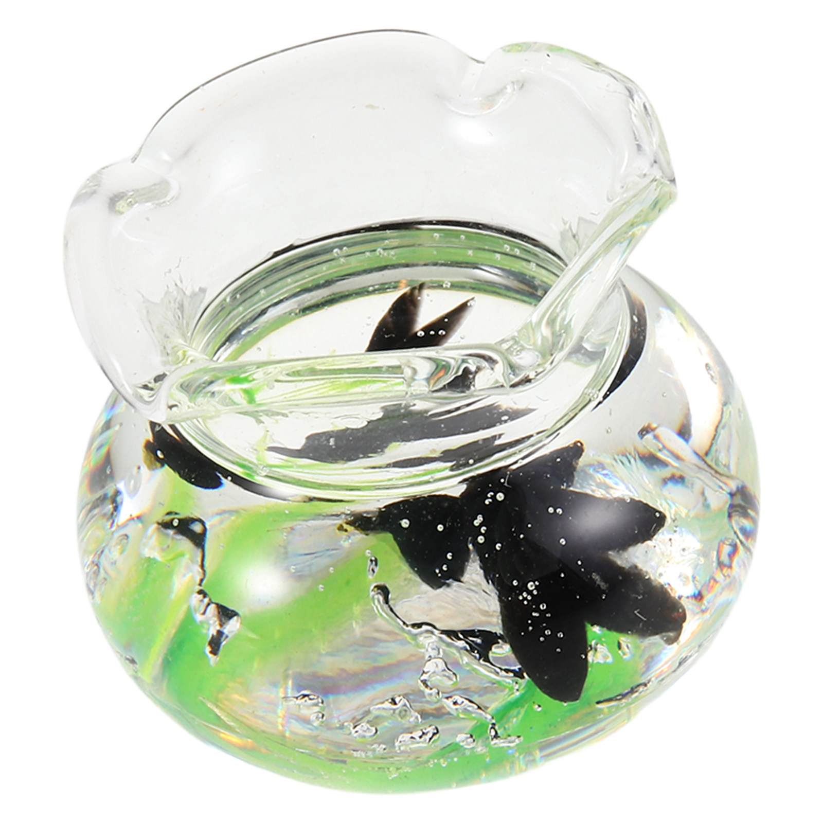 Miniature Resin Fish Bowl Set  - Planted Aquarium Bowl บทวิจารณ์และราคา