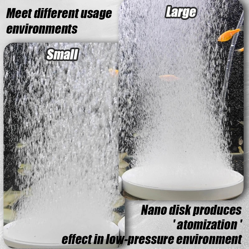 Nano Disc Air Stone Oxygen Aer - Aquarium Lily Pipe บทวิจารณ์และราคา