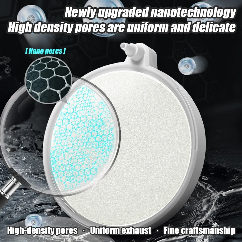 Nano Disc Air Stone Oxygen Aer - Aquarium Lily Pipe บทวิจารณ์และราคา