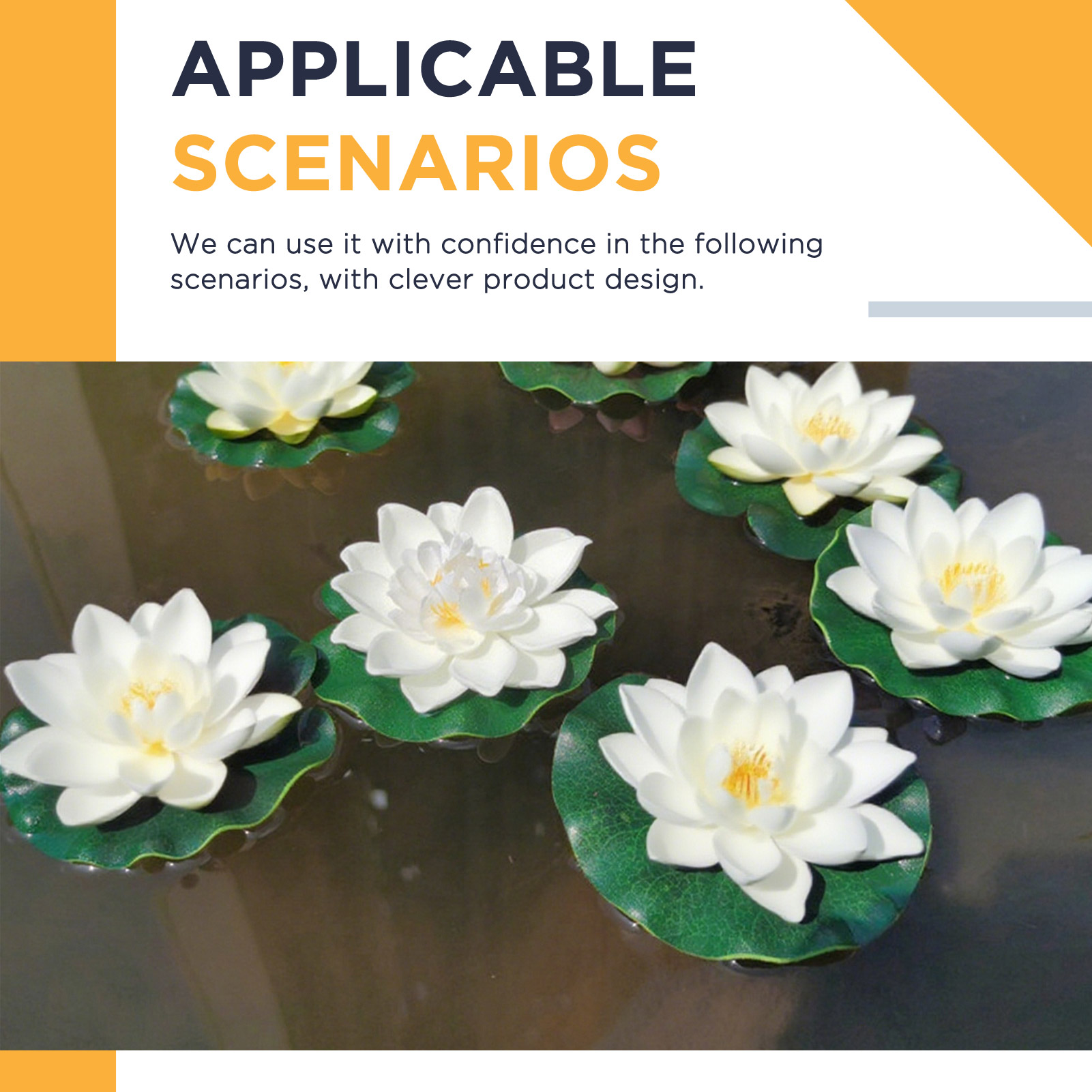 5pcs/set 10cm Artificial Lotus - Planted Aquarium Bowl บทวิจารณ์และราคา