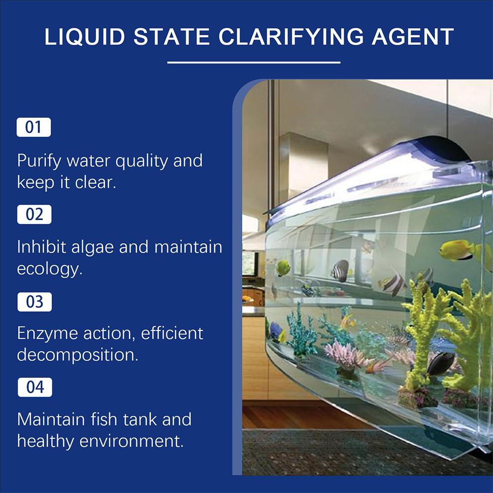 Fish Tank Water Clarifier Puri - Planted Aquarium Care บทวิจารณ์และราคา