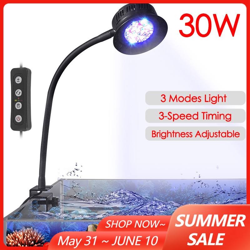 30W Aquarium Fish Tank Sea Wat - Led Planted Tank Light บทวิจารณ์และราคา