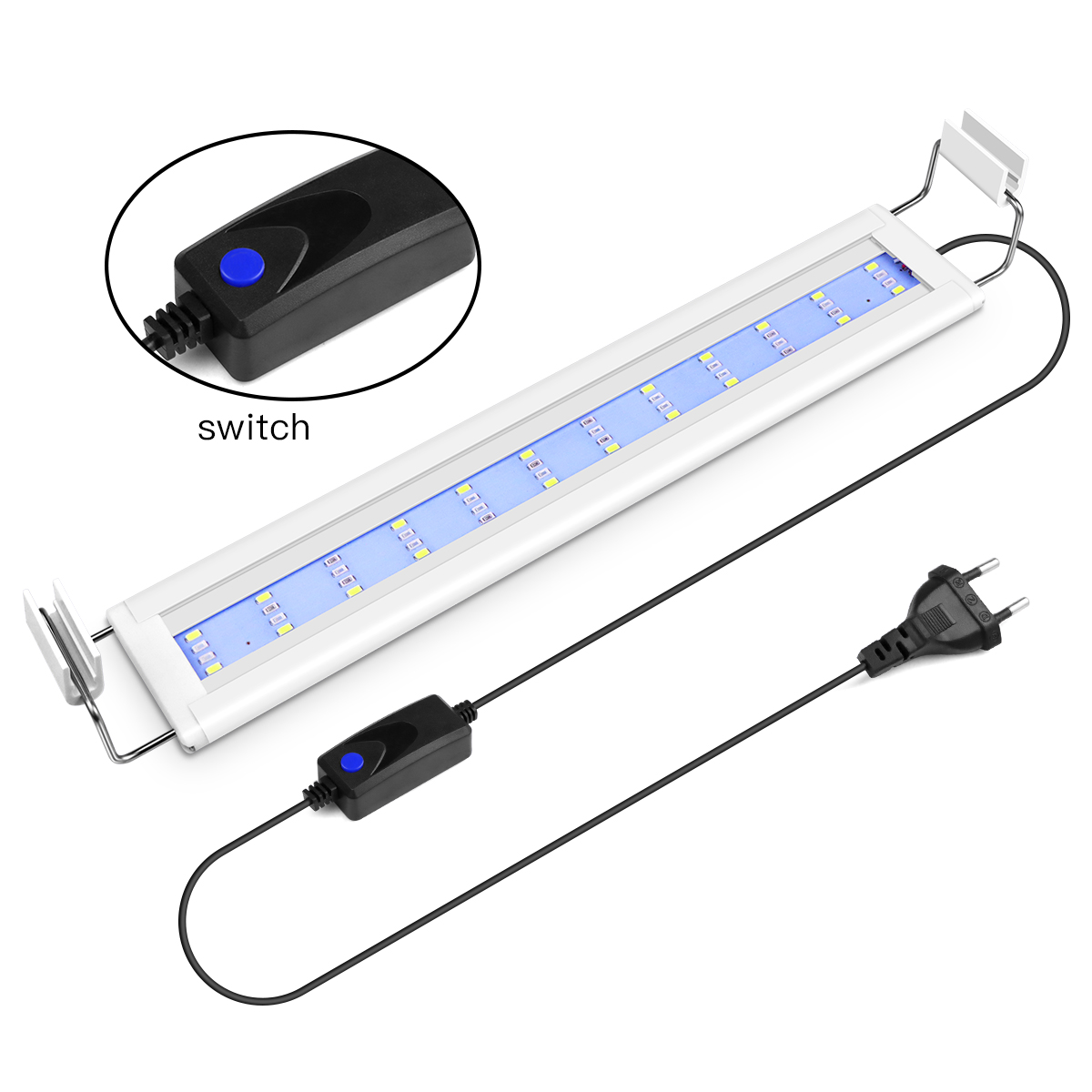 Super Slim LED Aquarium Light  - Led Planted Tank Light บทวิจารณ์และราคา
