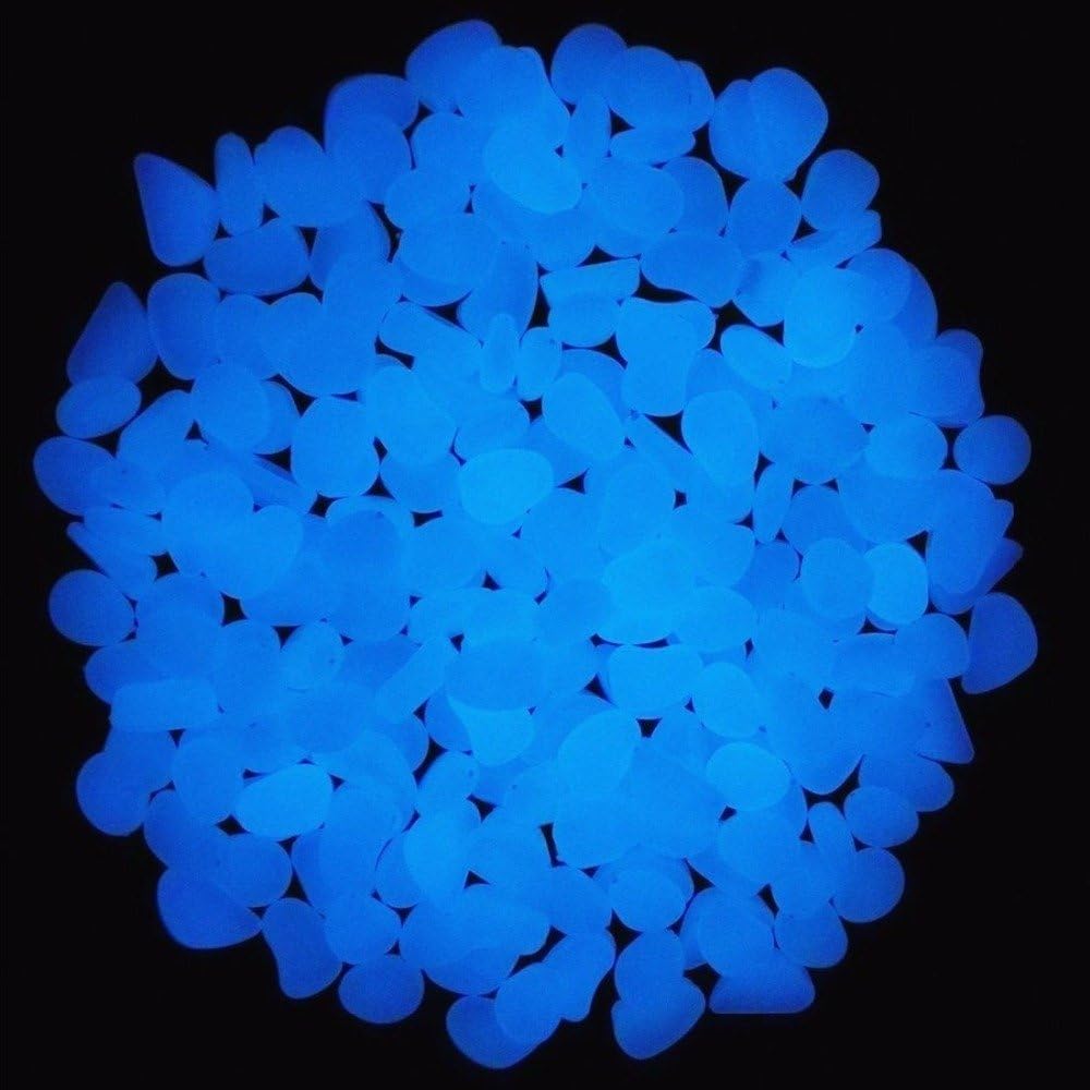 Fish Tank Rocks Glow Blue Pebb - Planted Aquarium Equipment บทวิจารณ์และราคา