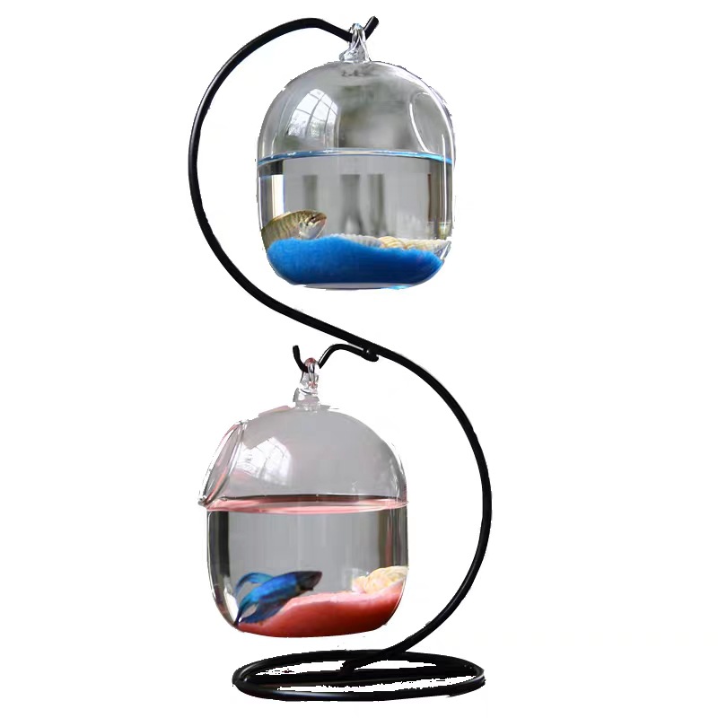 Creative Double-deck Suspended - Planted Aquarium Bowl บทวิจารณ์และราคา