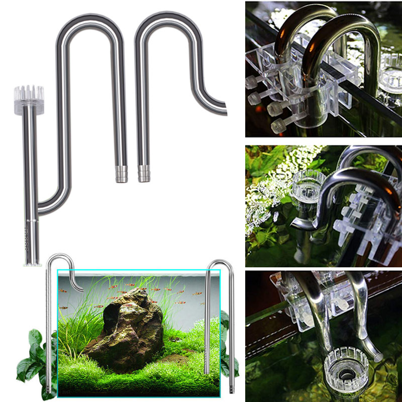 New Fish Tank Lily Pipe Stainl - Aquarium Lily Pipe บทวิจารณ์และราคา