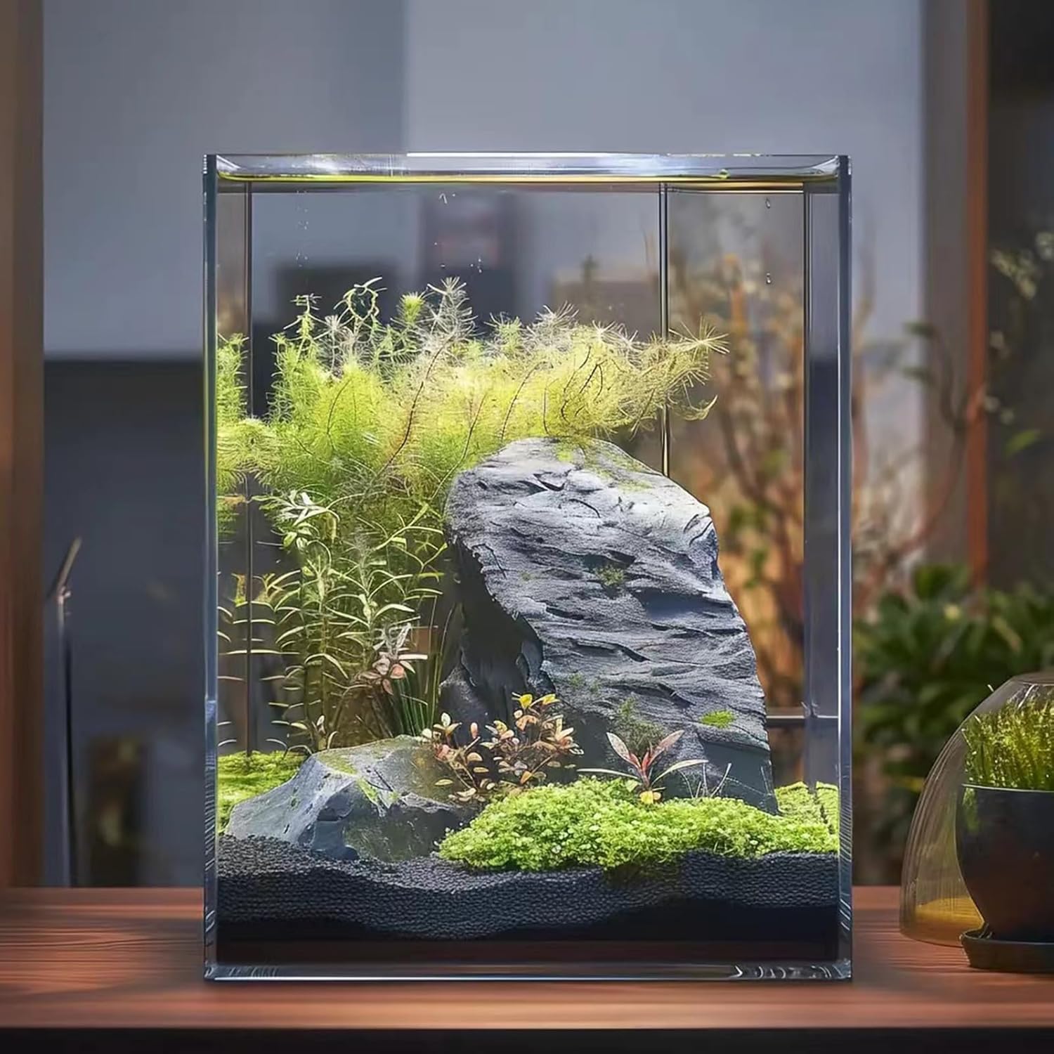 3 Gallon Glass Fish Tank, Easy - Planted Aquarium Care บทวิจารณ์และราคา