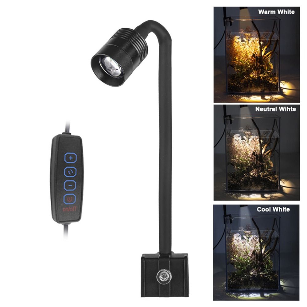 3 Color Modes Fish Tank Clip L - Led Planted Tank Light บทวิจารณ์และราคา