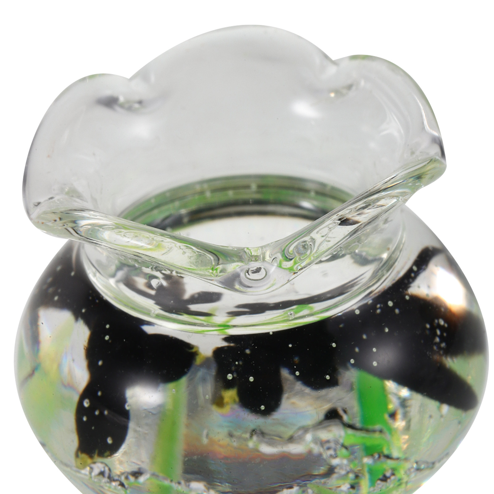 Miniature Resin Fish Bowl Roun - Planted Aquarium Bowl บทวิจารณ์และราคา