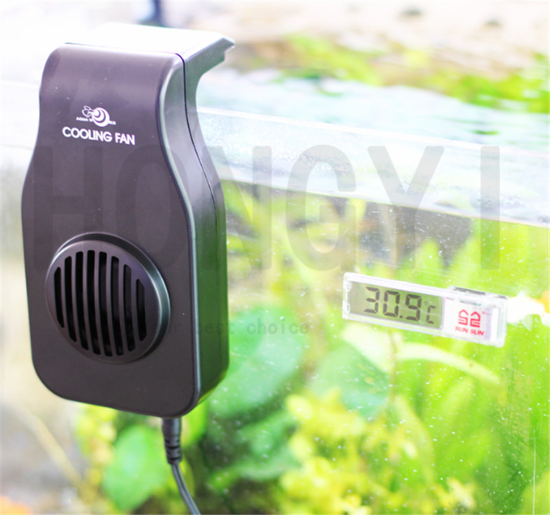 Cooling fan mini nano hanging  - Planted Aquarium Water Temperature บทวิจารณ์และราคา