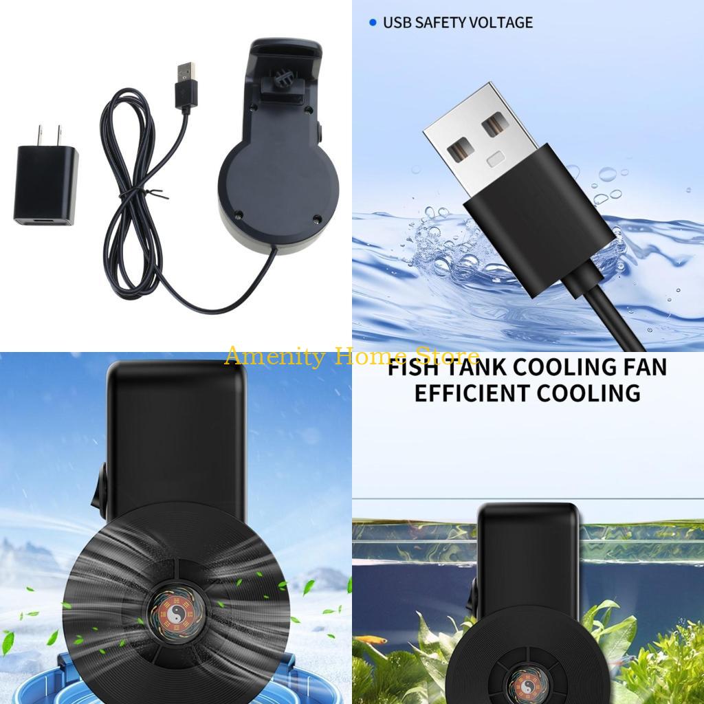 F26C FishTank Clip on Cooling  - Planted Aquarium Water Temperature บทวิจารณ์และราคา