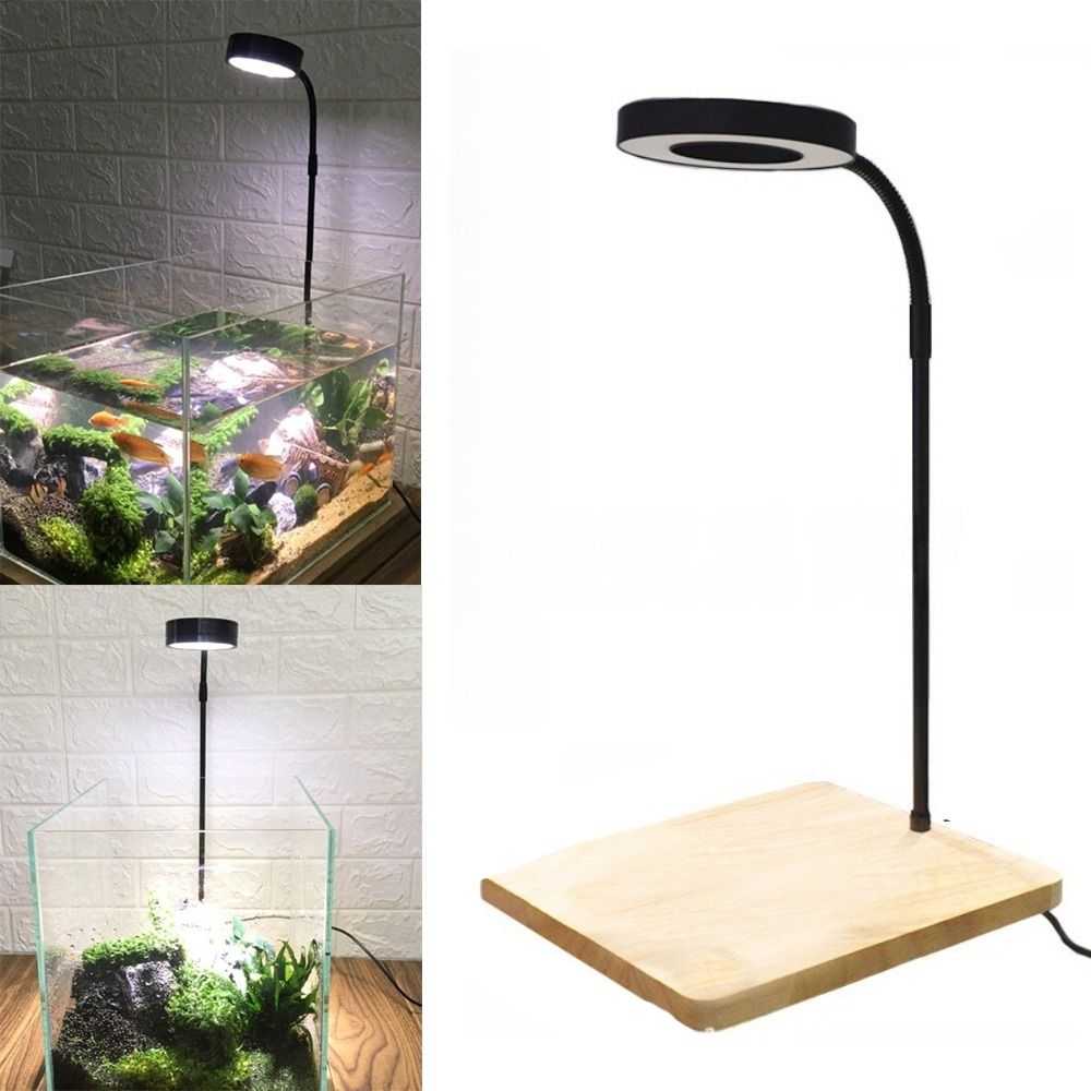 10W Fish Tank LED Lamp with Wo - Aquarium Plant On Wood บทวิจารณ์และราคา